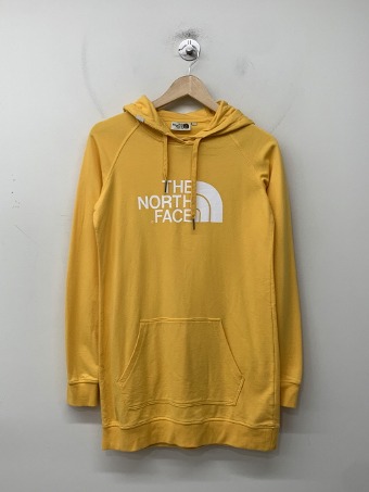 THE NORTH FACE 로고 롱 후드