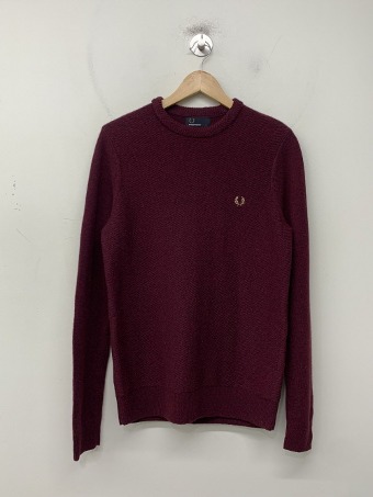 FRED PERRY 로고 니트